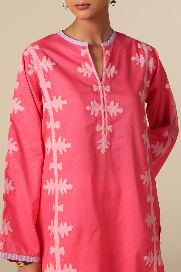 Stitched Symphony Appliqued Set