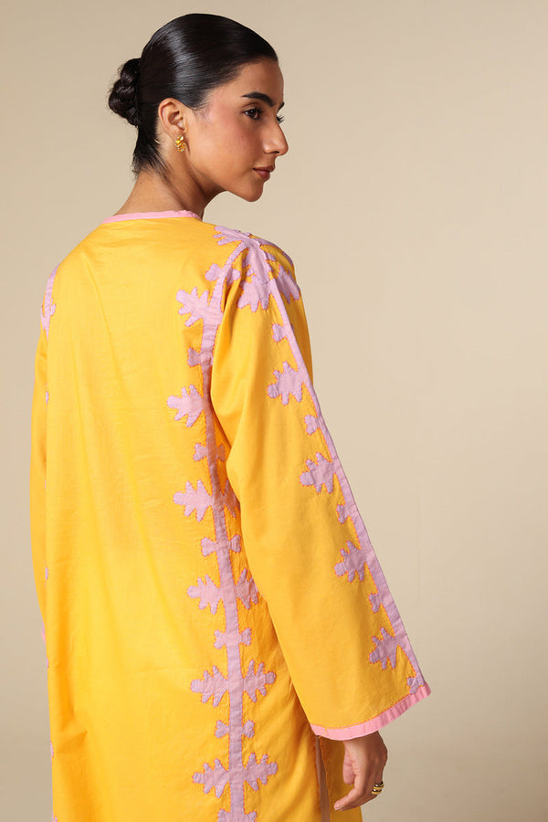 Stitched Symphony Appliqued Set