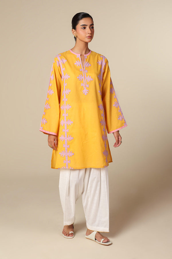 Stitched Symphony Appliqued Set