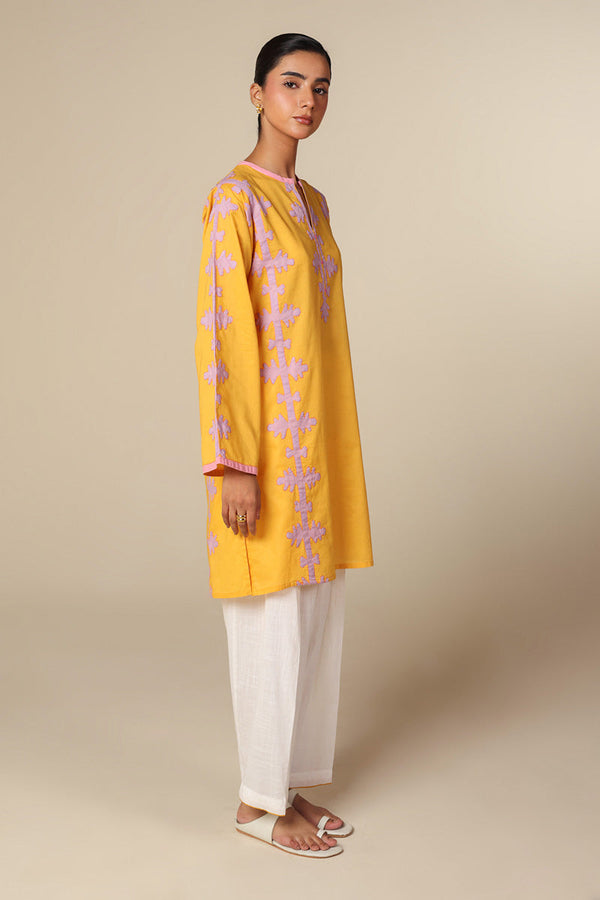 Stitched Symphony Appliqued Set