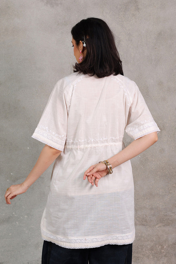 Over The Rainbow Front-Tie Top