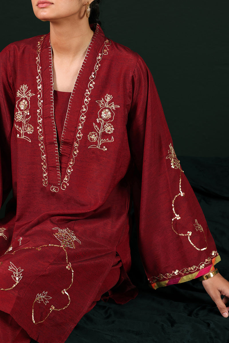 Golden Sequin Whisper Set