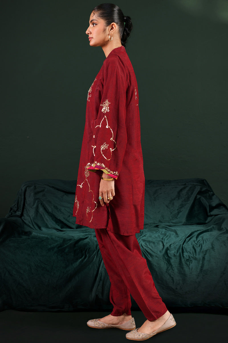 Golden Sequin Whisper Set