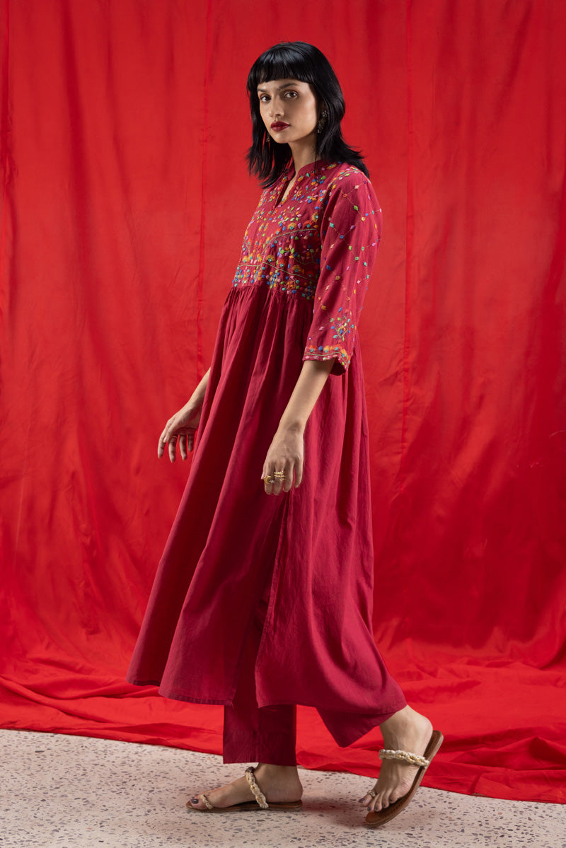 red