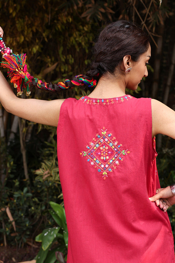 Hand Embroidered Patti Set