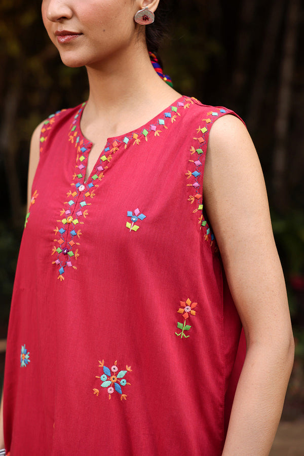 Hand Embroidered Patti Set