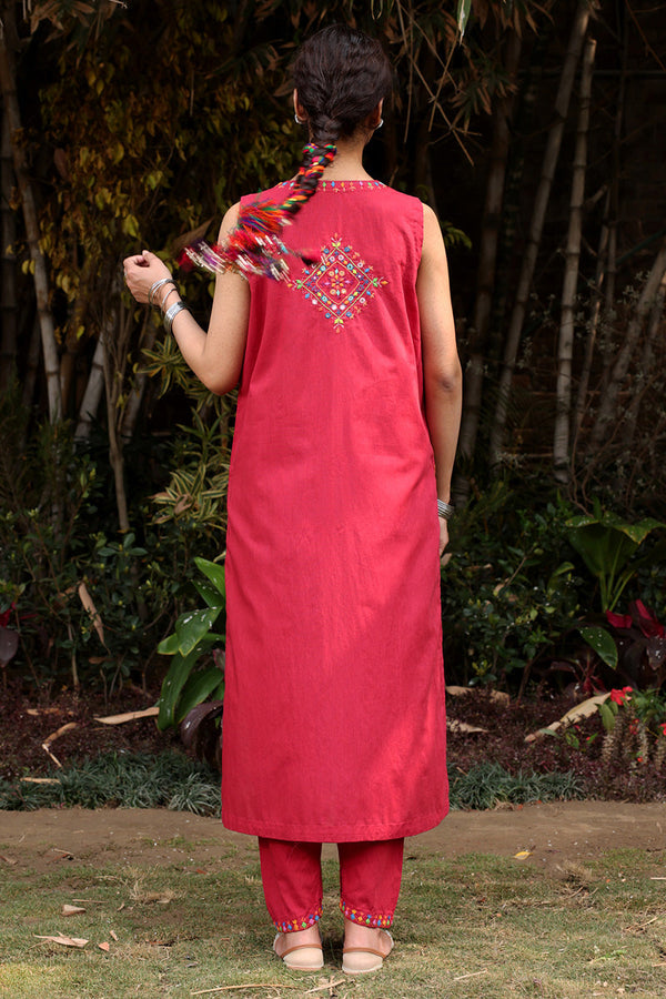 Hand Embroidered Patti Set