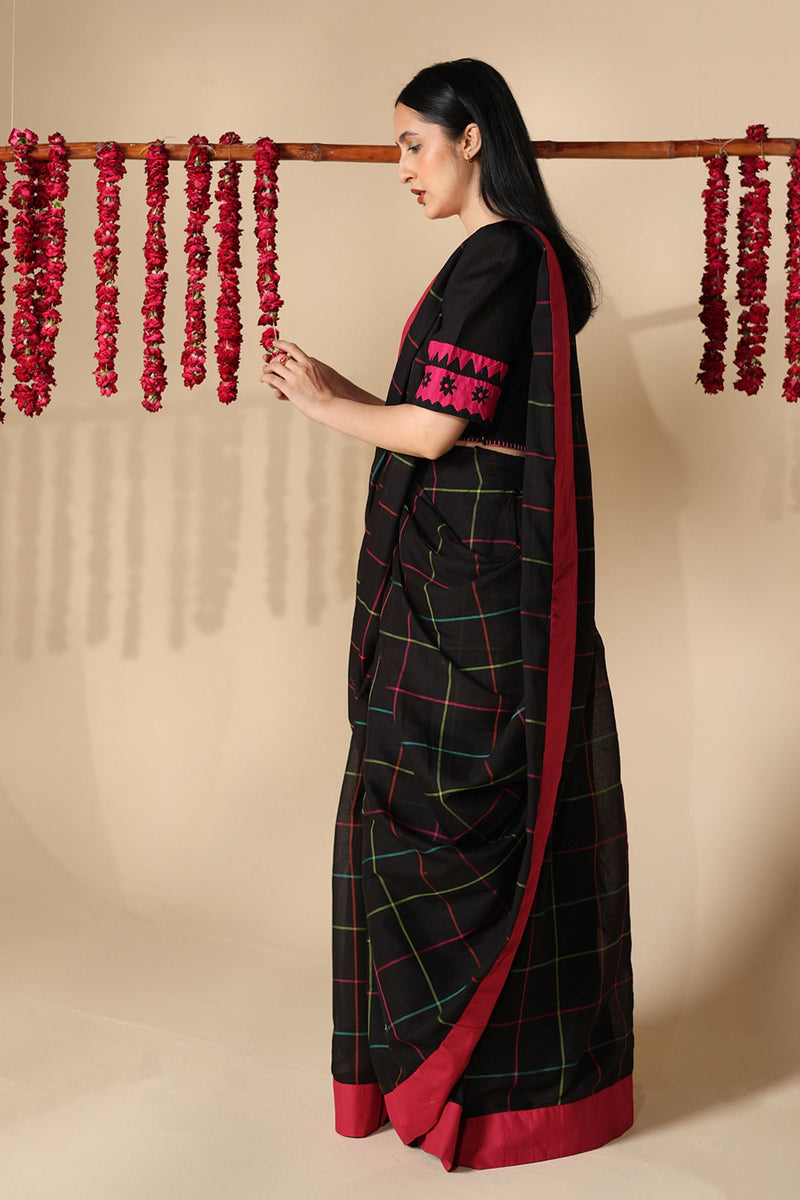 Rangrez Appliqué Saree
