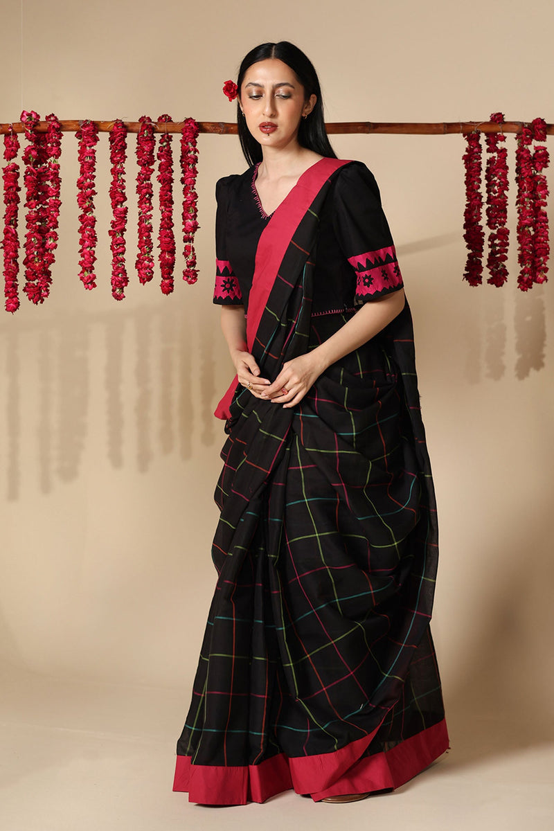 Rangrez Appliqué Saree