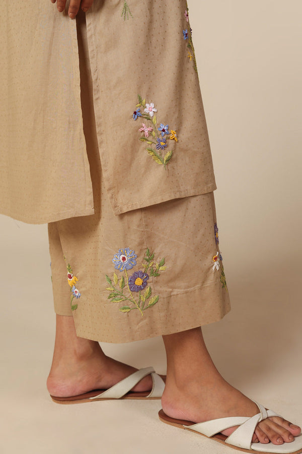 Floral Crush Hand-Embroidered Set