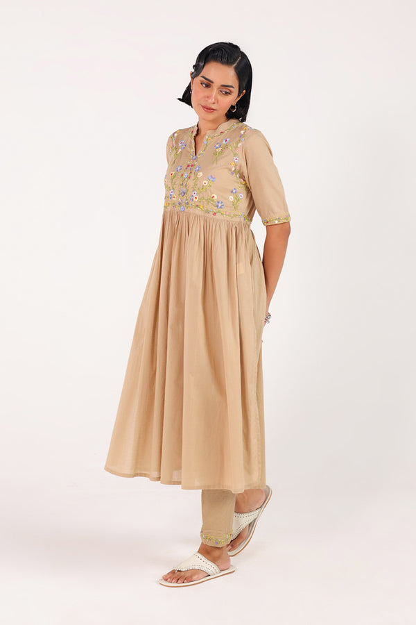 Floral Crush Hand-Embroidered Set