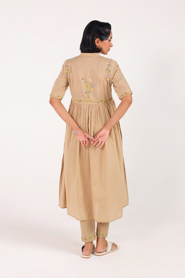 Floral Crush Hand-Embroidered Set