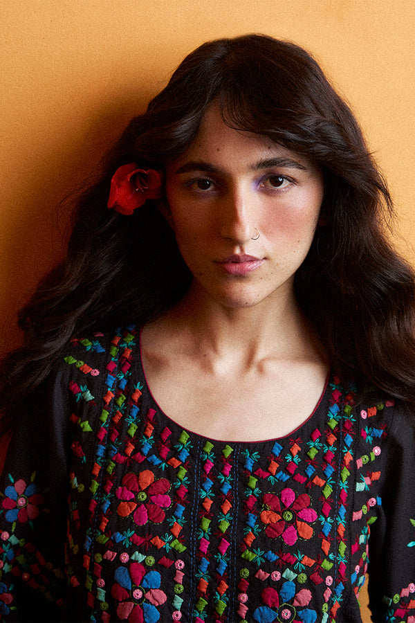 Sheesh Rang Tukri Set