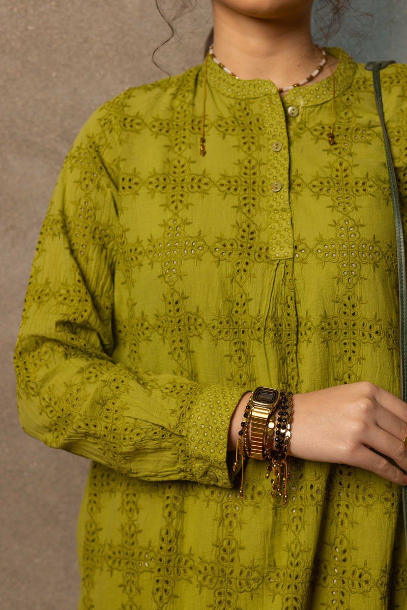 Spring Fling Ajoure Kurta
