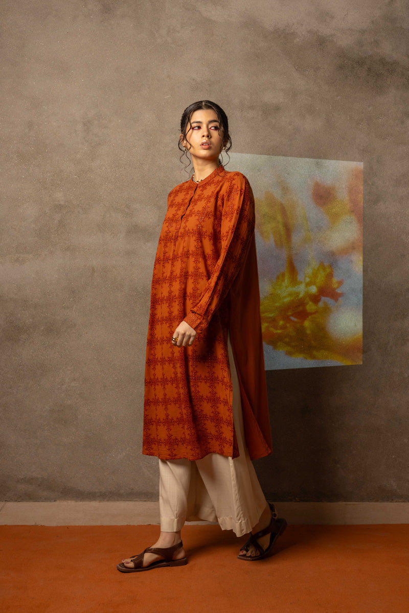 Spring Fling Ajour√© Kurta