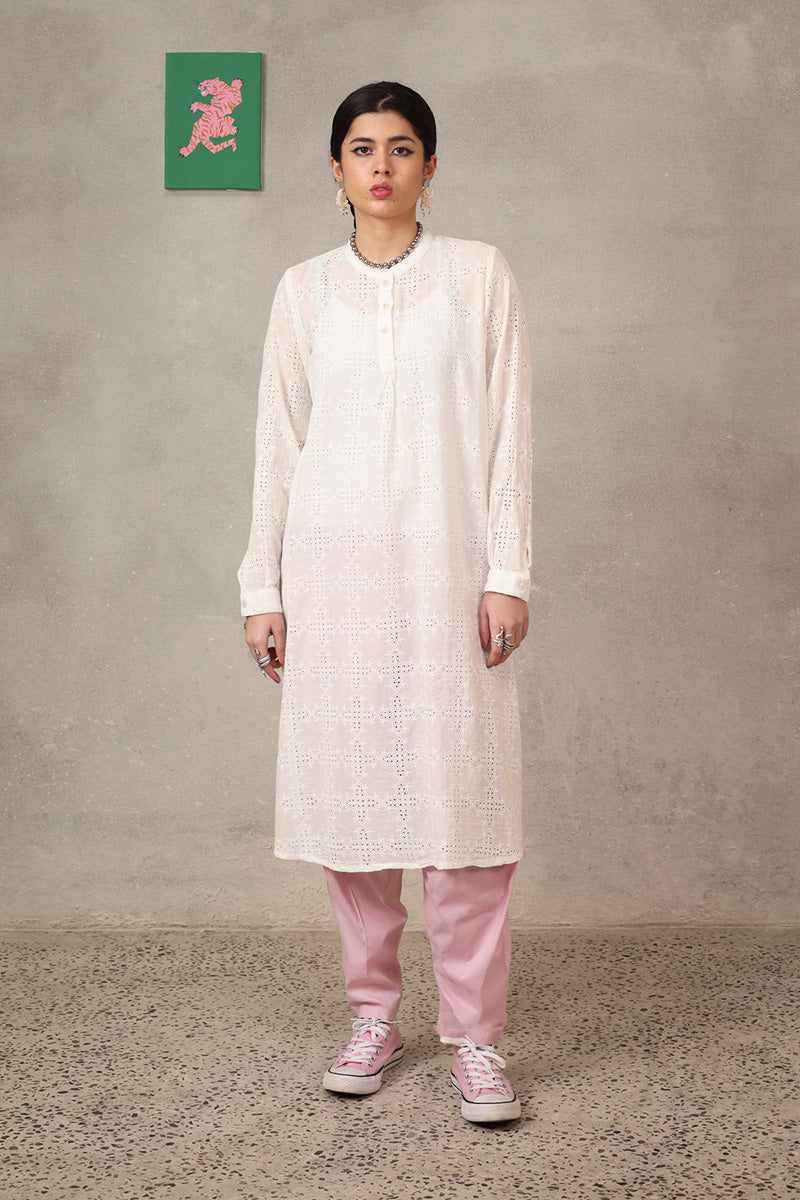 Spring Fling Ajour√© Kurta