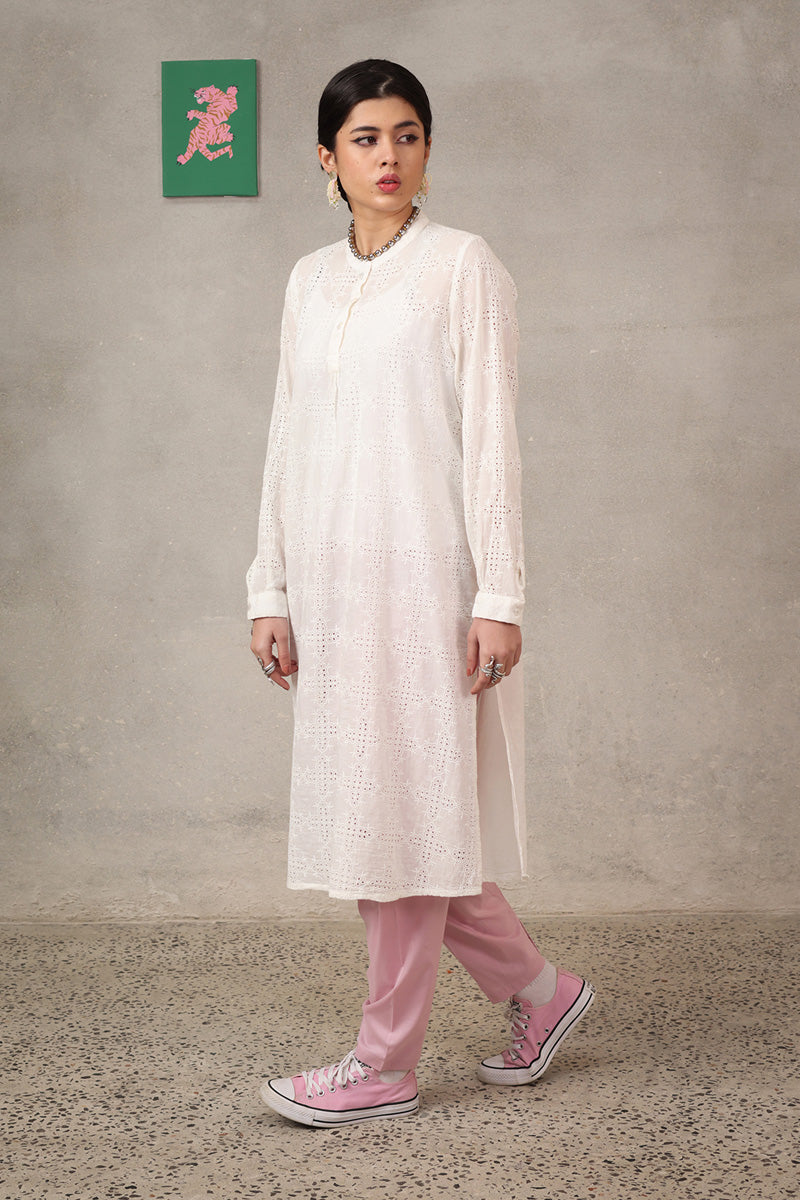 Spring Fling Ajour√© Kurta