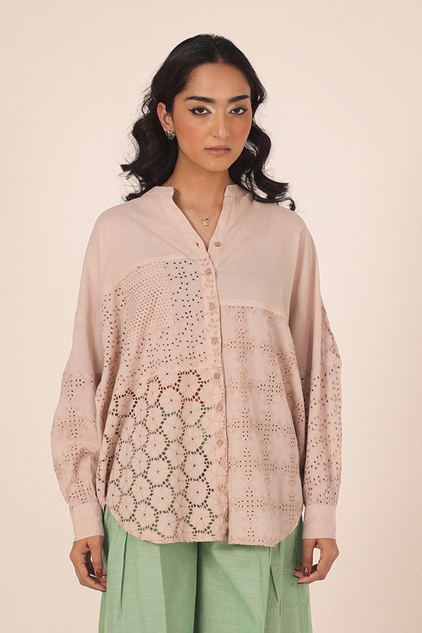 Spring Fling lacy Cutwork Top