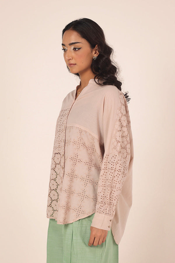 Spring Fling lacy Cutwork Top