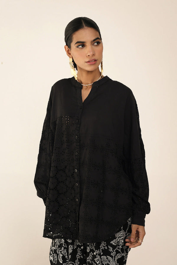 Spring Fling lacy Cutwork Top