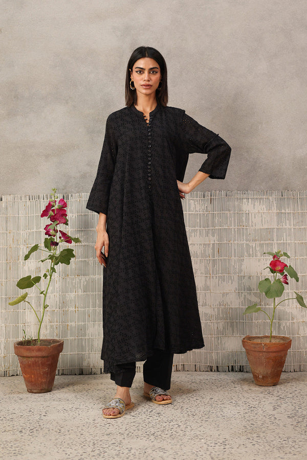 Spring Fling Schiffli Frock