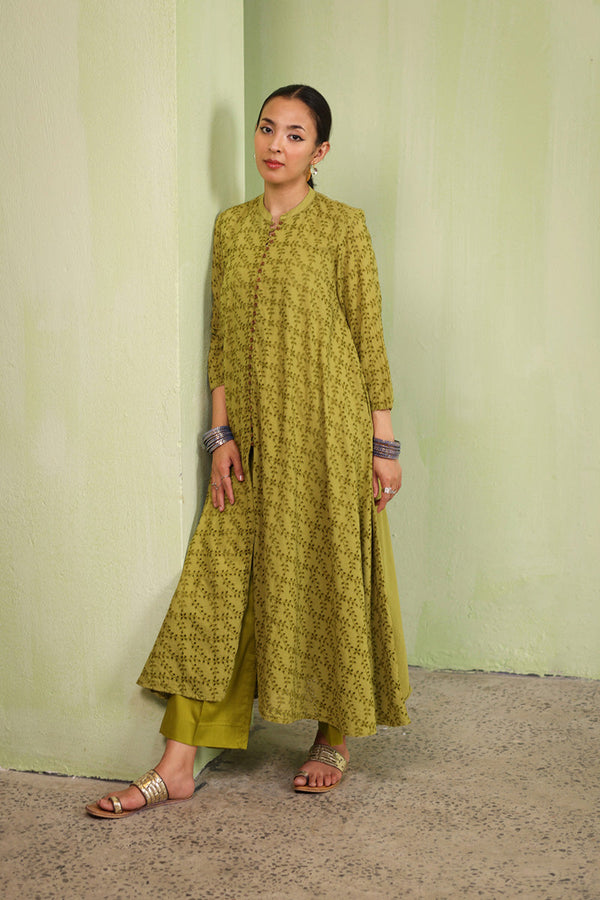 Spring Fling Schiffli Frock