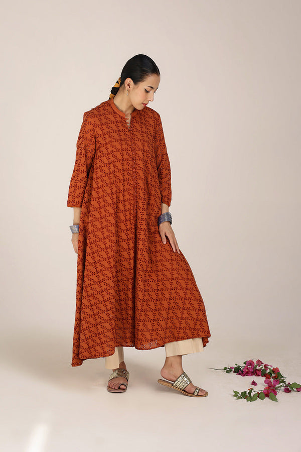 Spring Fling Schiffli Frock