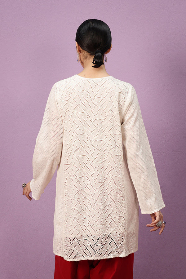 Spring Fling Schiffli Style Top