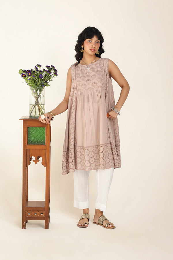 Spring Fling Schiffli Frock