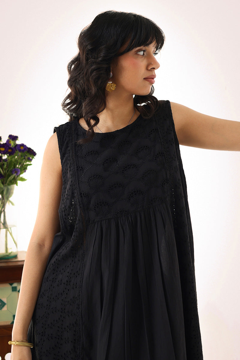 Spring Fling Schiffli Frock