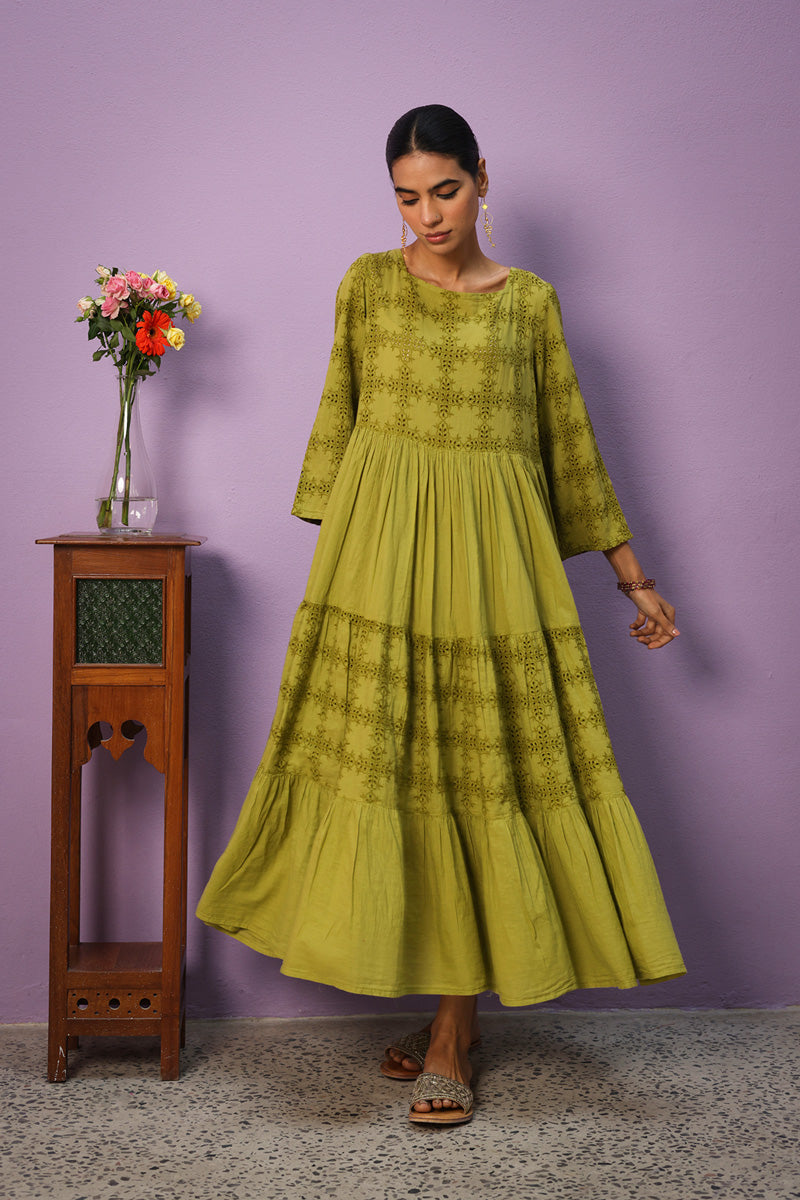 Spring Fling Heirloom Tiered Dress