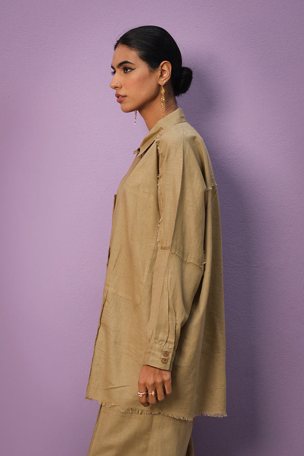 Linen Love Frill and Flair Top