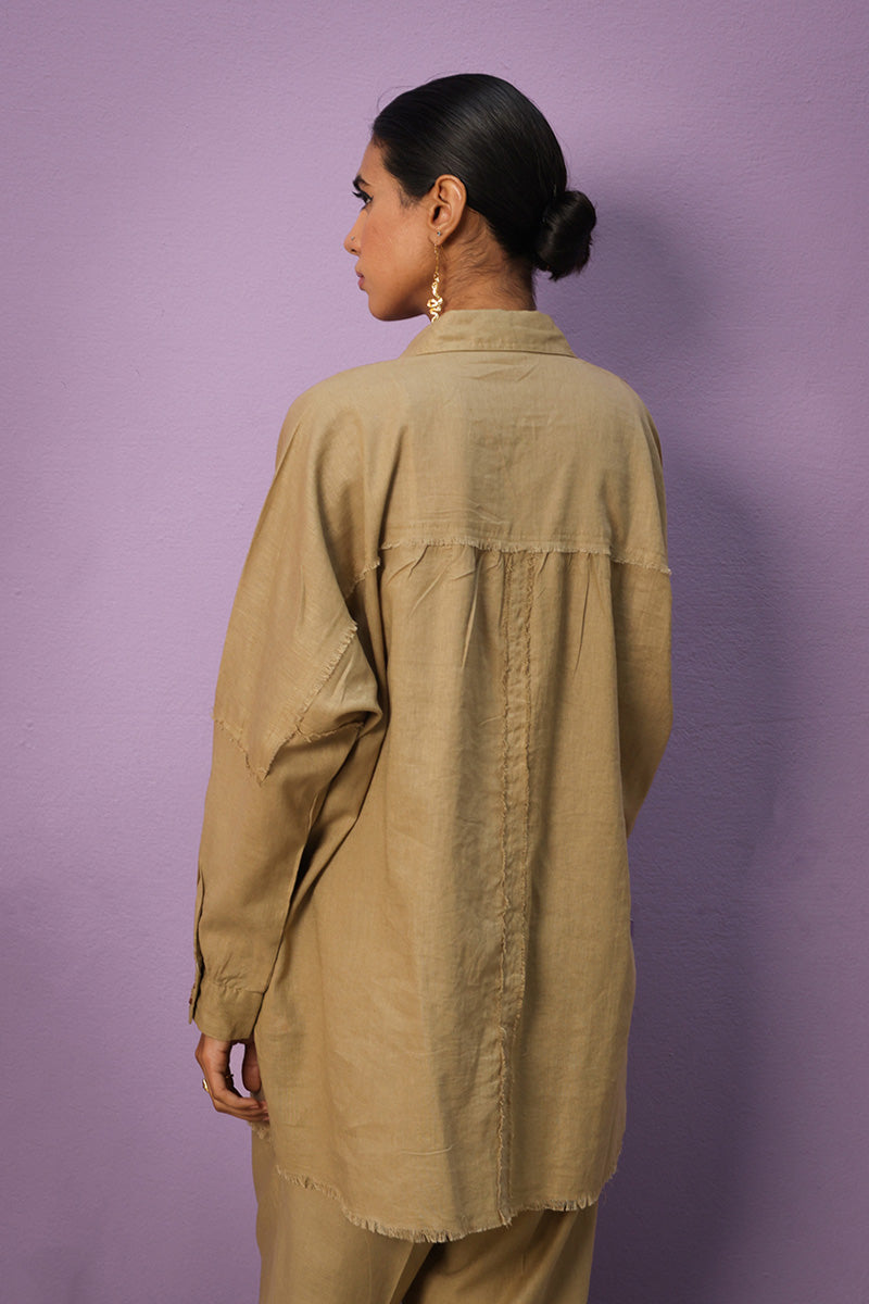 Linen Love Frill and Flair Top