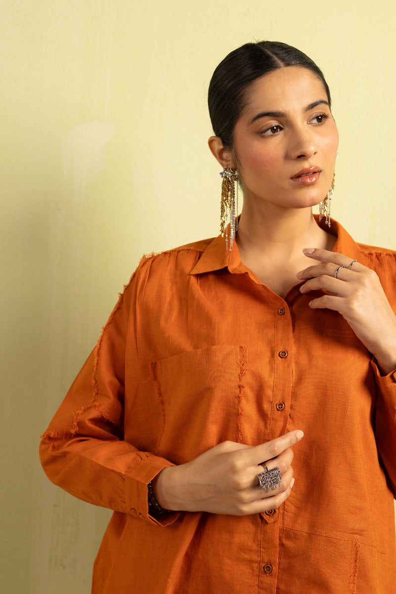 Linen Love Frill and Flair Top