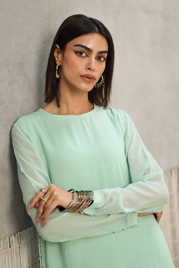 Pure Efflorescence Tasseled Suit