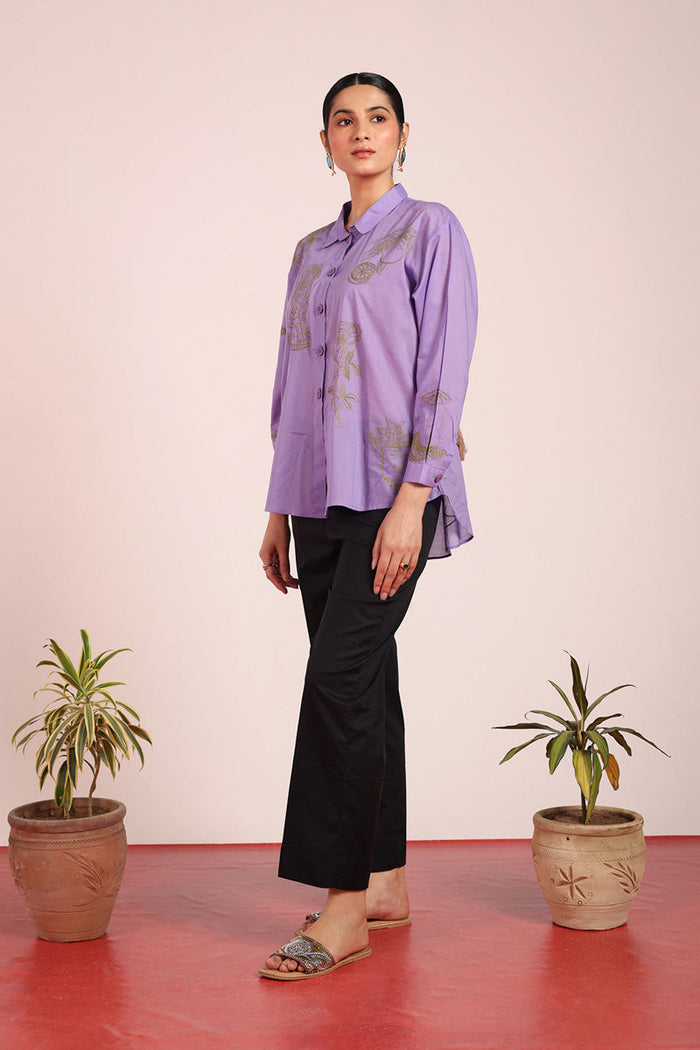 Embroidered top for women
