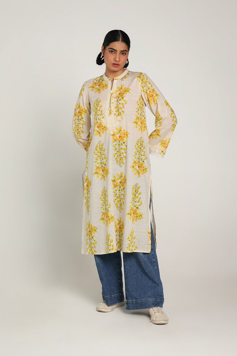 Breezy Desi Bloom Kurta