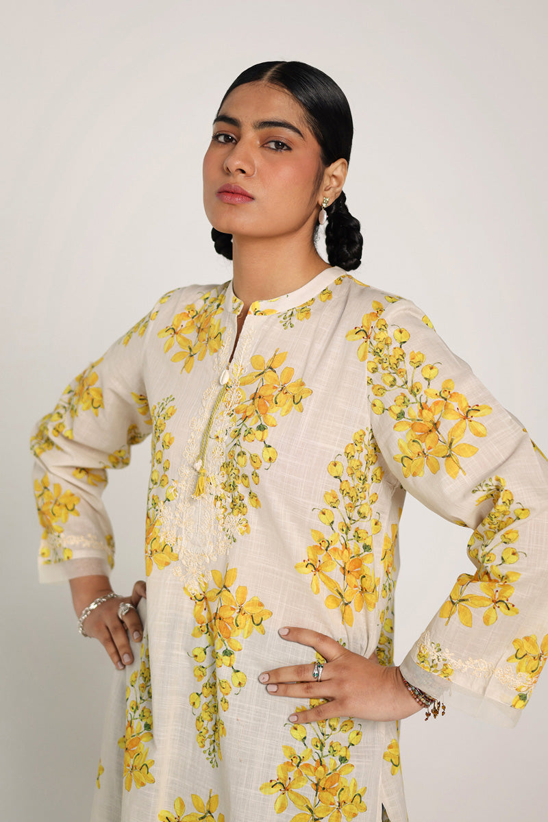 Breezy Desi Bloom Kurta