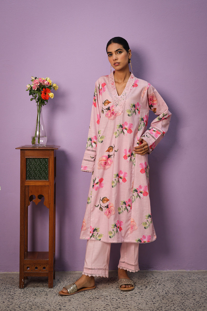 Desi Bloom Lace Grace Set
