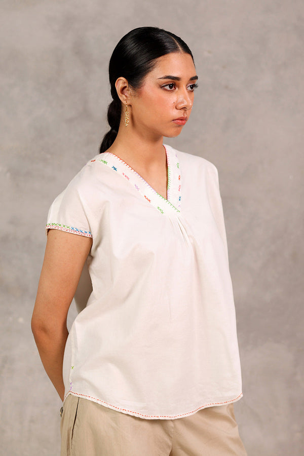 Color Waves Cascade Top