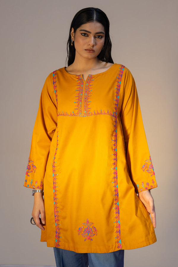 Color Waves Thread line Kurta