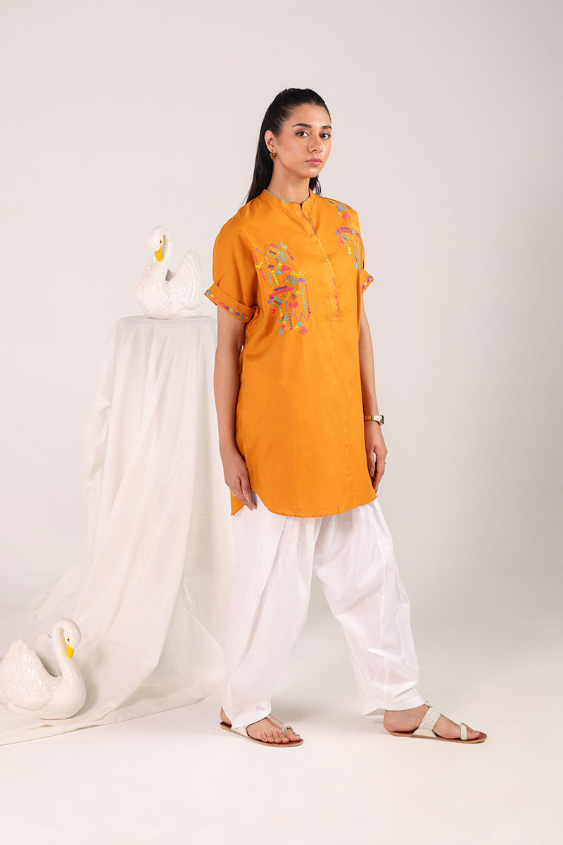 Color Waves Whimsy Kurta