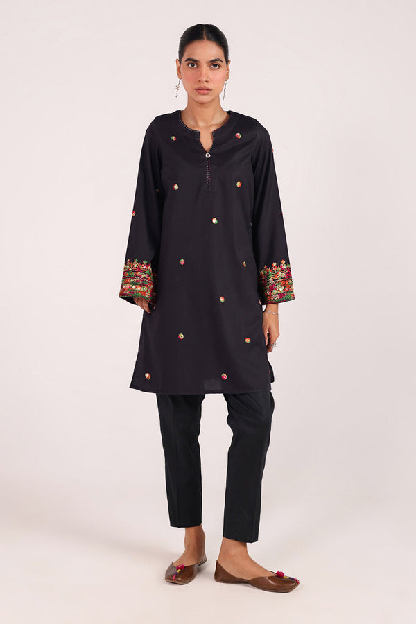 Color Waves Embroidered Shirt