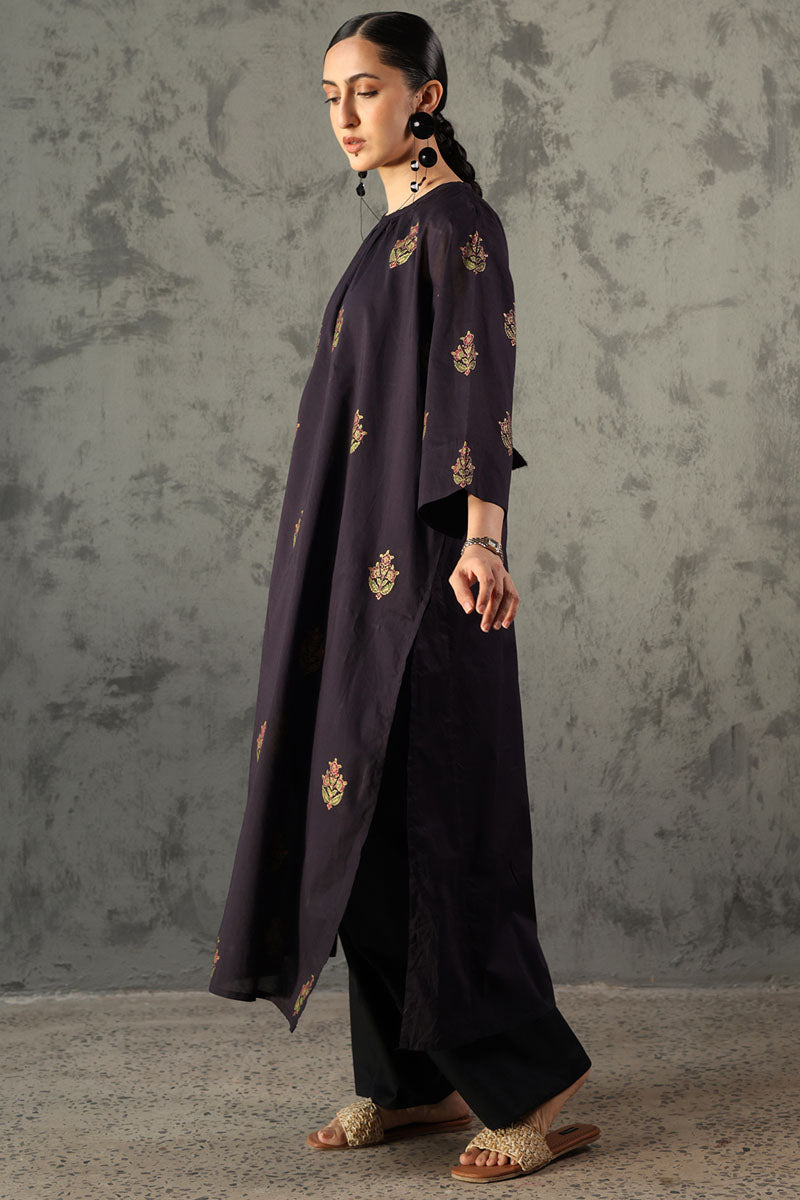 Phool Block Printed Kurta