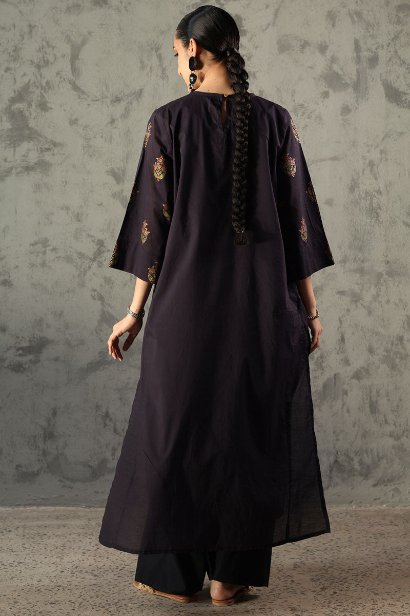 Phool Block Printed Kurta
