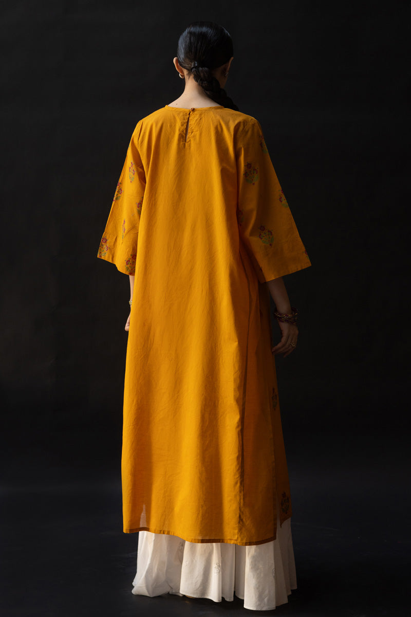 Phool Block Printed Kurta