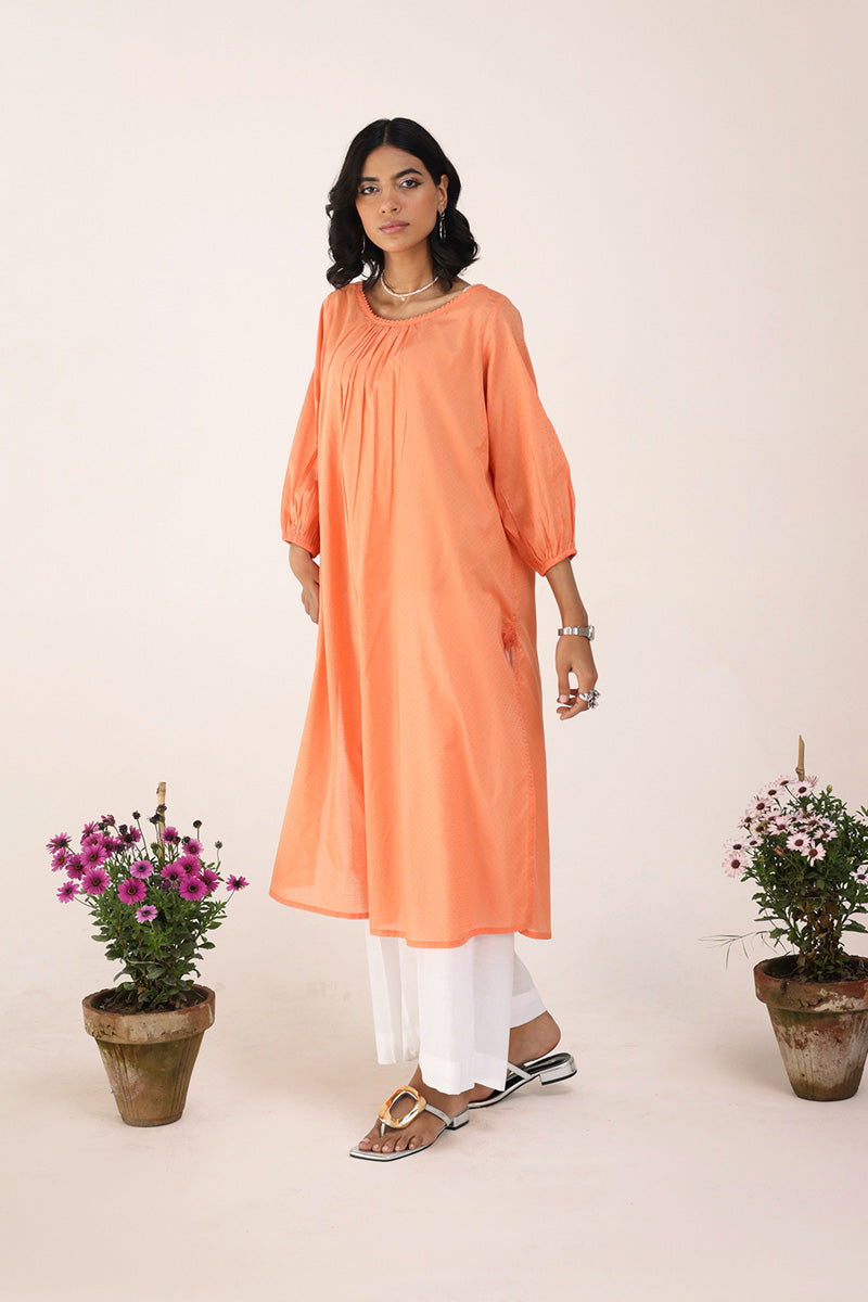 Solid Hued Seafoam Kurta