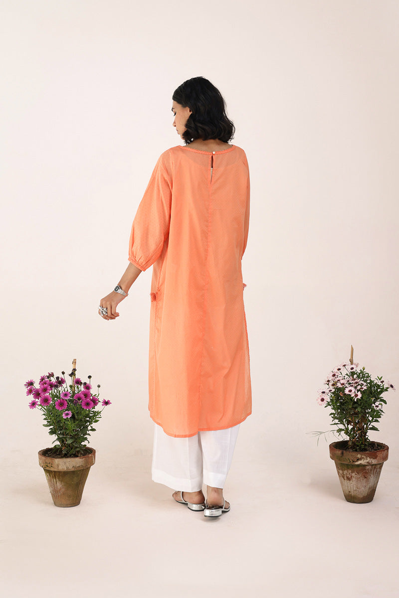 Solid Hued Seafoam Kurta
