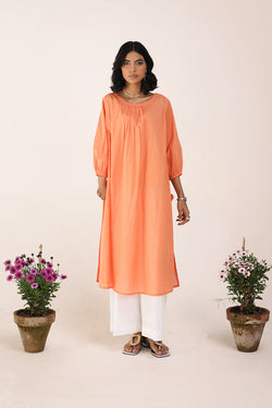 Solid Hued seafoam Kurta