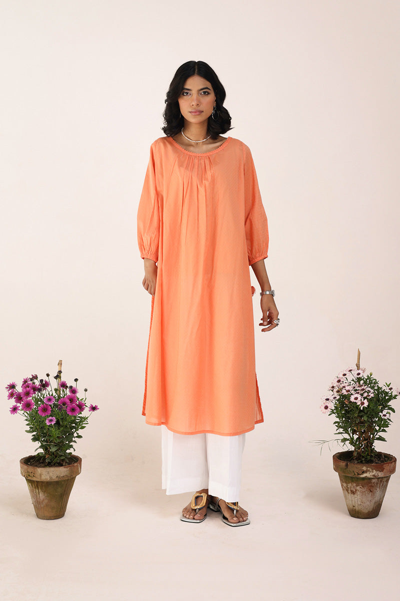 Solid Hued Seafoam Kurta